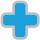 Graphic icon representing medical emergency